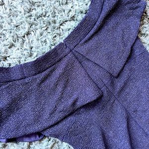 Eliza J Petite Glitter Mini Dress